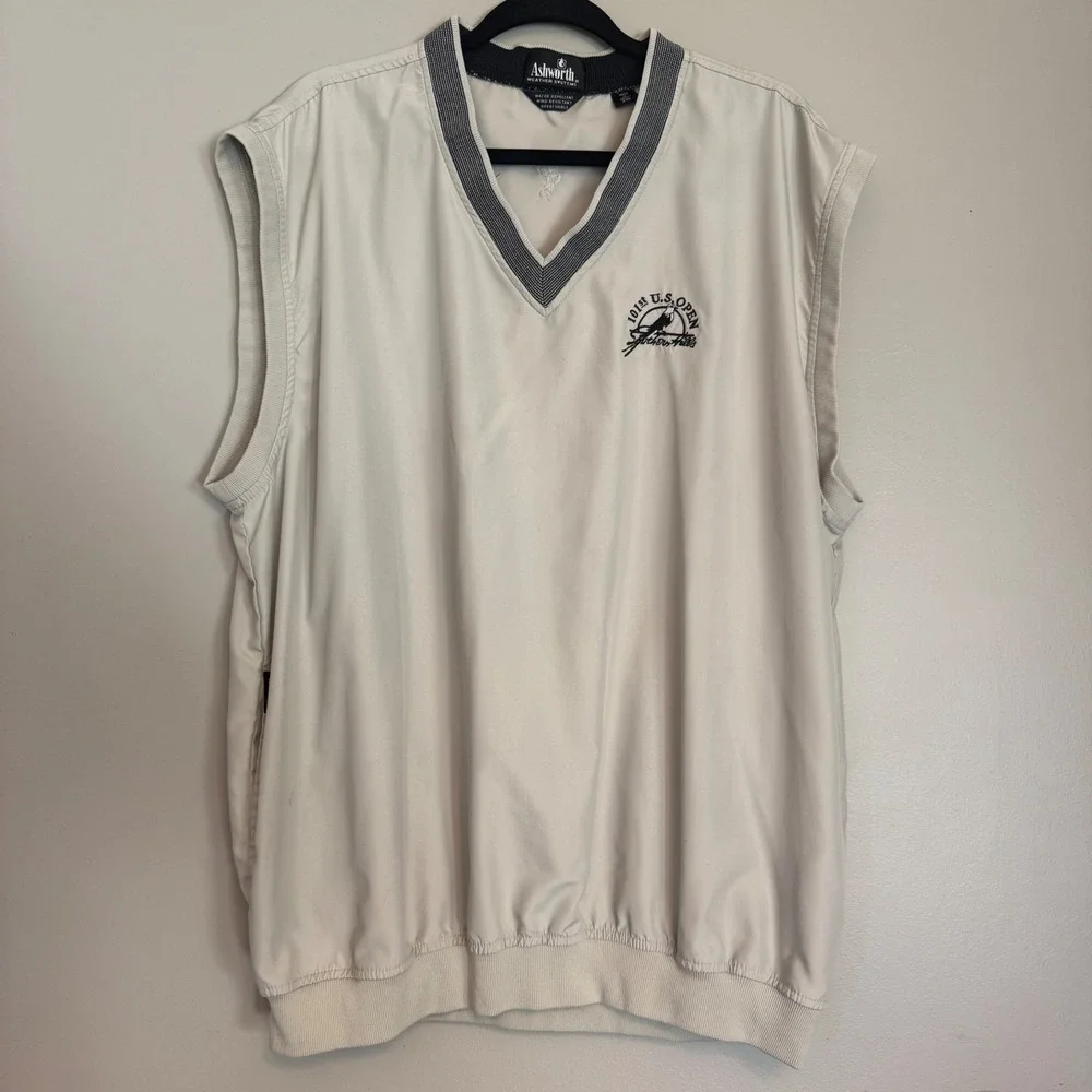 Ashworth Men's Vest 101st US Open Southern Hills Golf‎ Pullover XXLarge